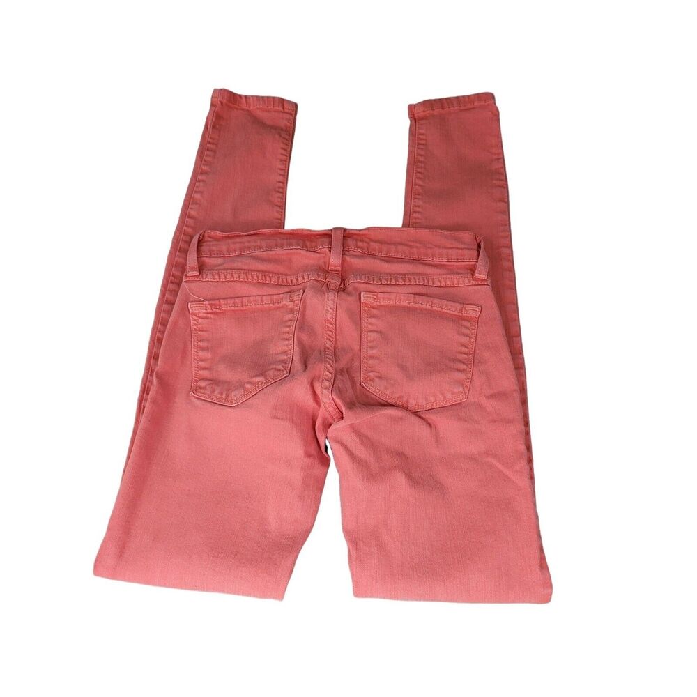 Flying Monkey Jeans 0 Womens/Juniors‎ Orange Low Rise Skinny Leg Casual